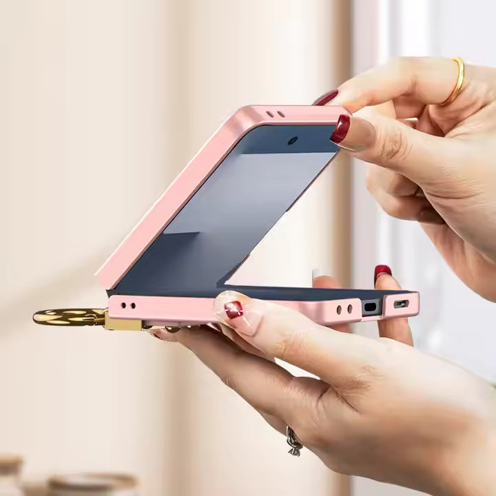 Luxe GoldRIng Case For Samsung Flip