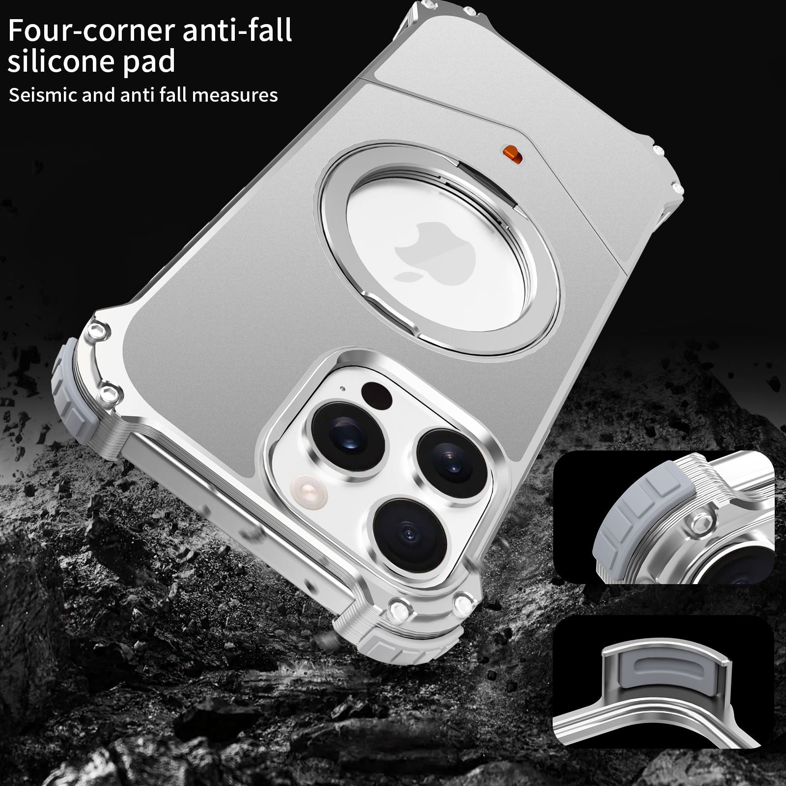POPopen Shockproof Case For iPhone