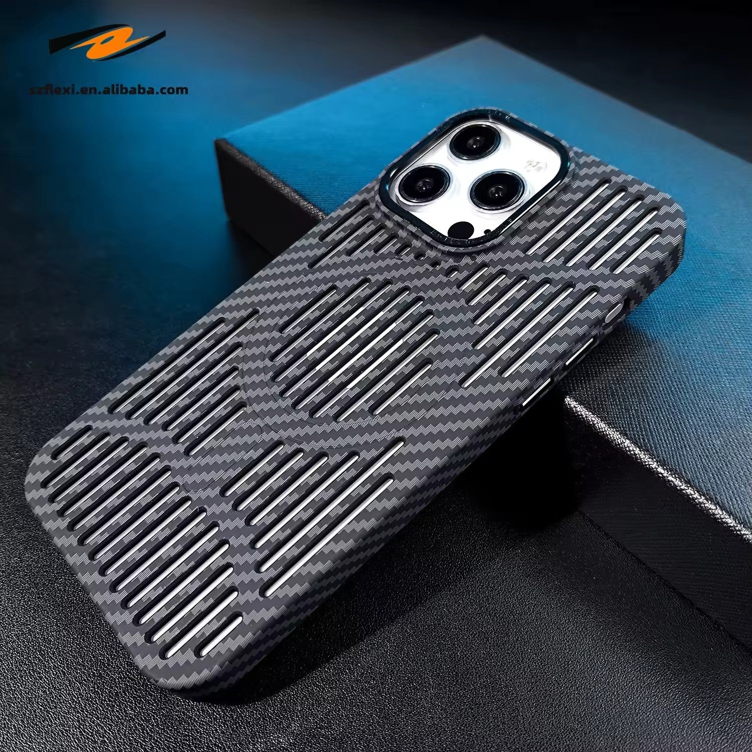 Business Carbon Fiber Heat Dissipation Case