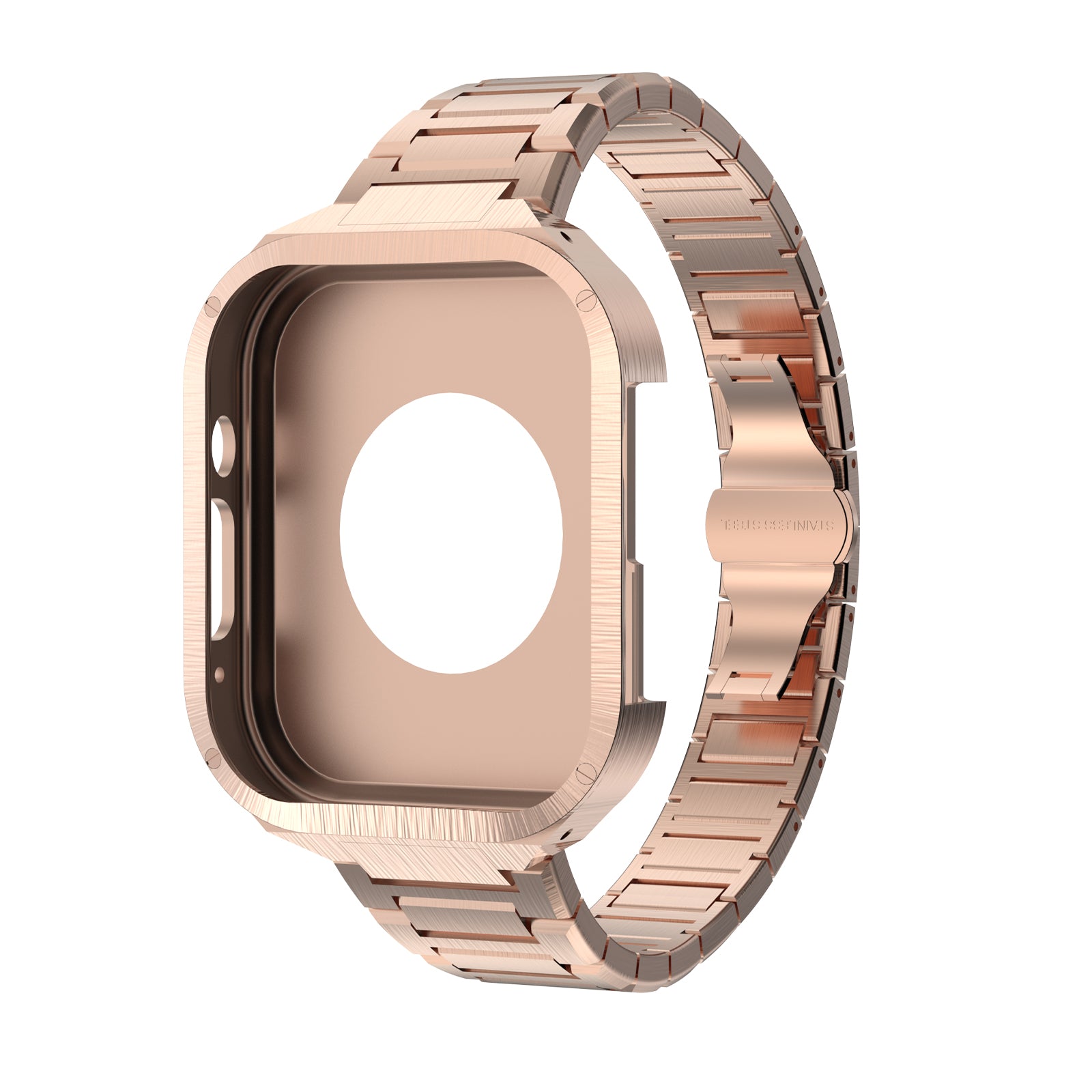 Auriglo Premium Metal Case And Stainless Steel Straps For iWatch 49mm ultra