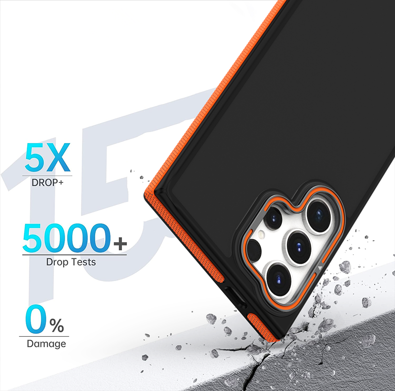 Dark ColorBorder Case For Samsung
