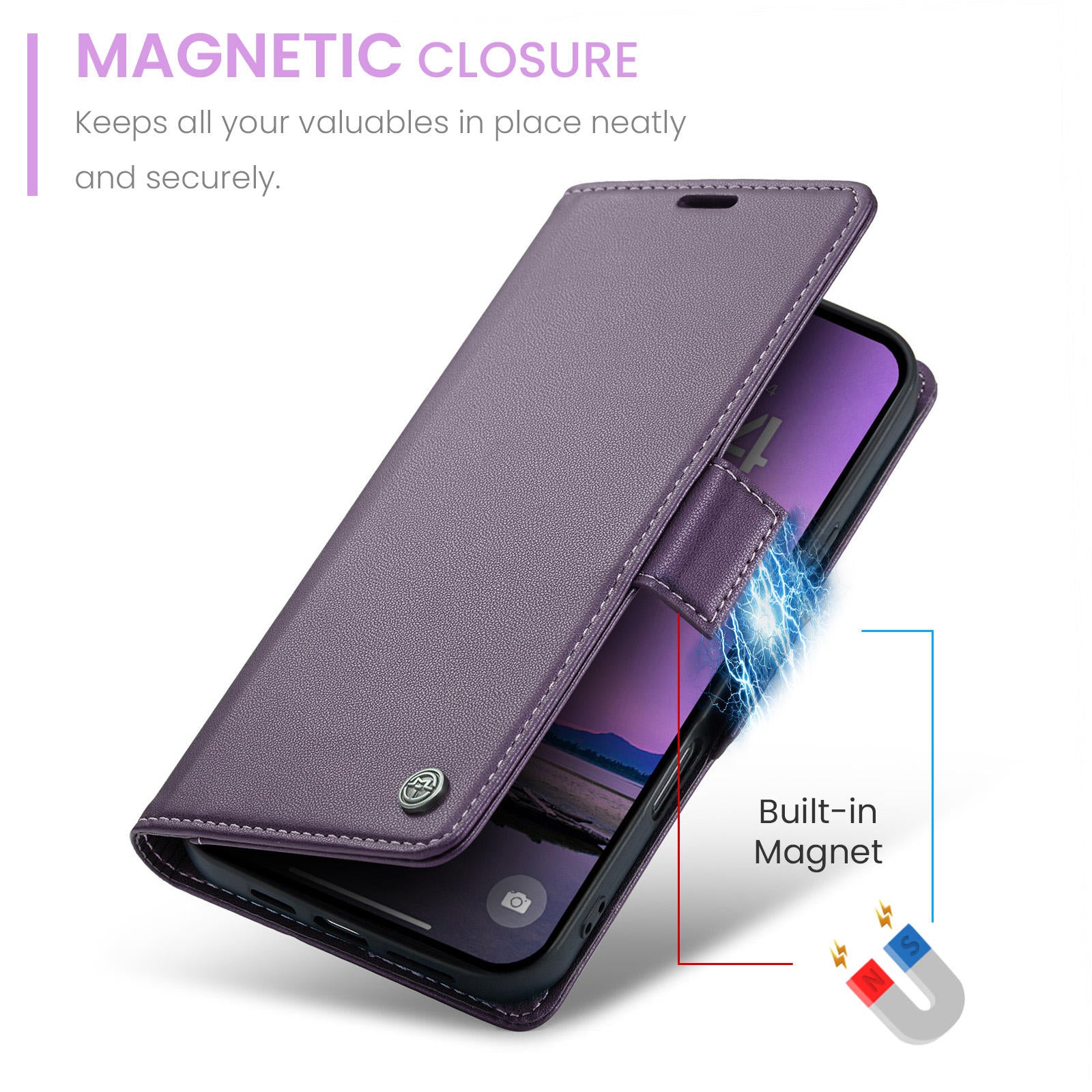 Professional Flip Wallet Case For iPhone