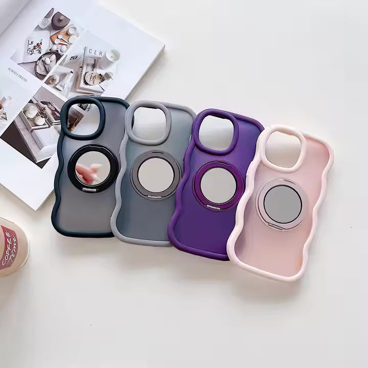 Mirror Case With MagSafe Stand For iPhone