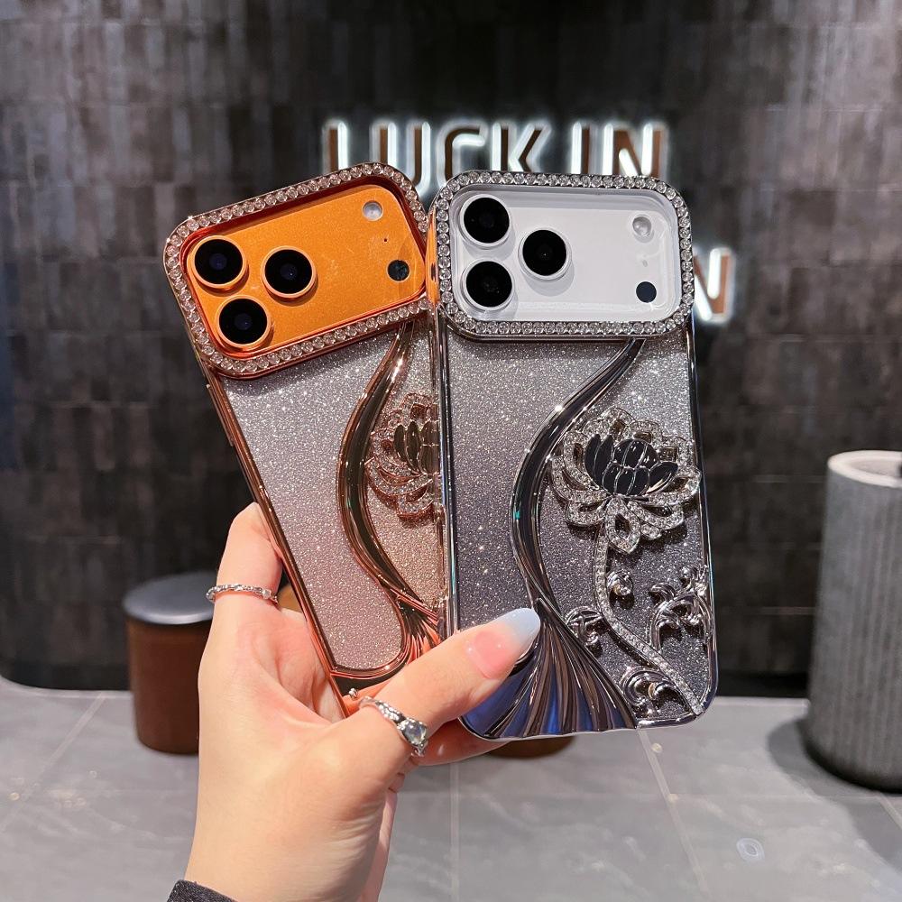 GlitterFlower Case For iPhone