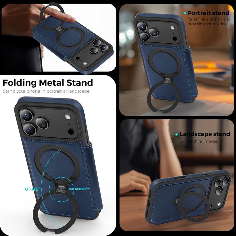 Professional Kickstand Flip Case For iPhone