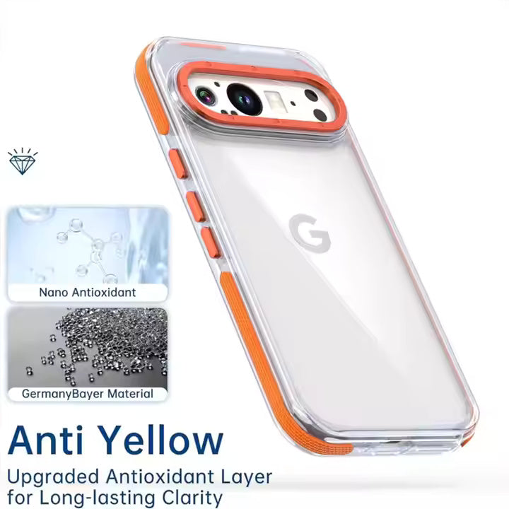 ColorBorder Transparent Case For Google Pixel