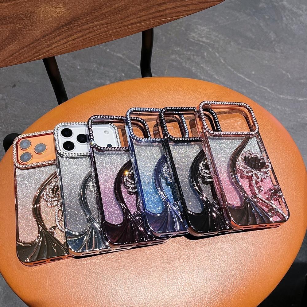 GlitterFlower Case For iPhone