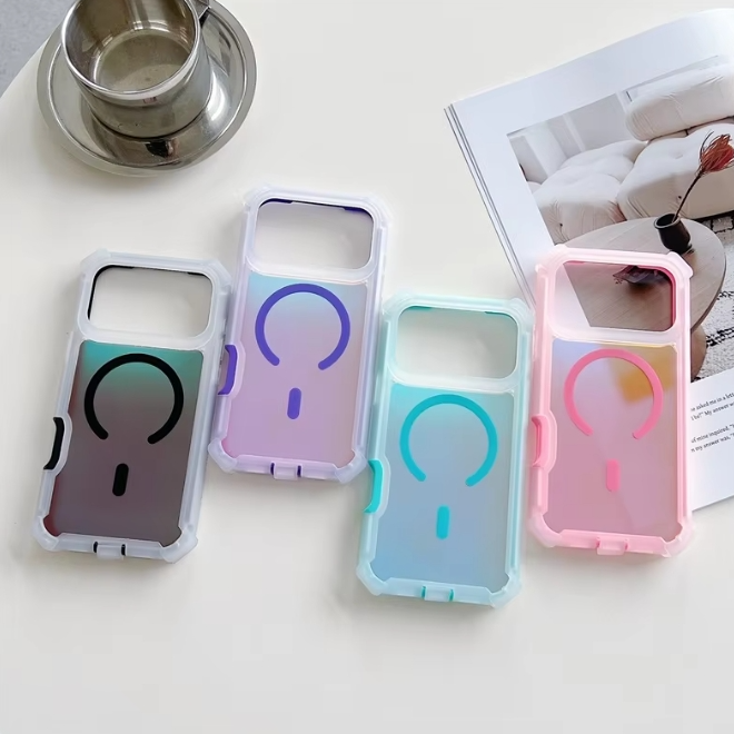 Shockproof Transparent Protective Case for iPhone