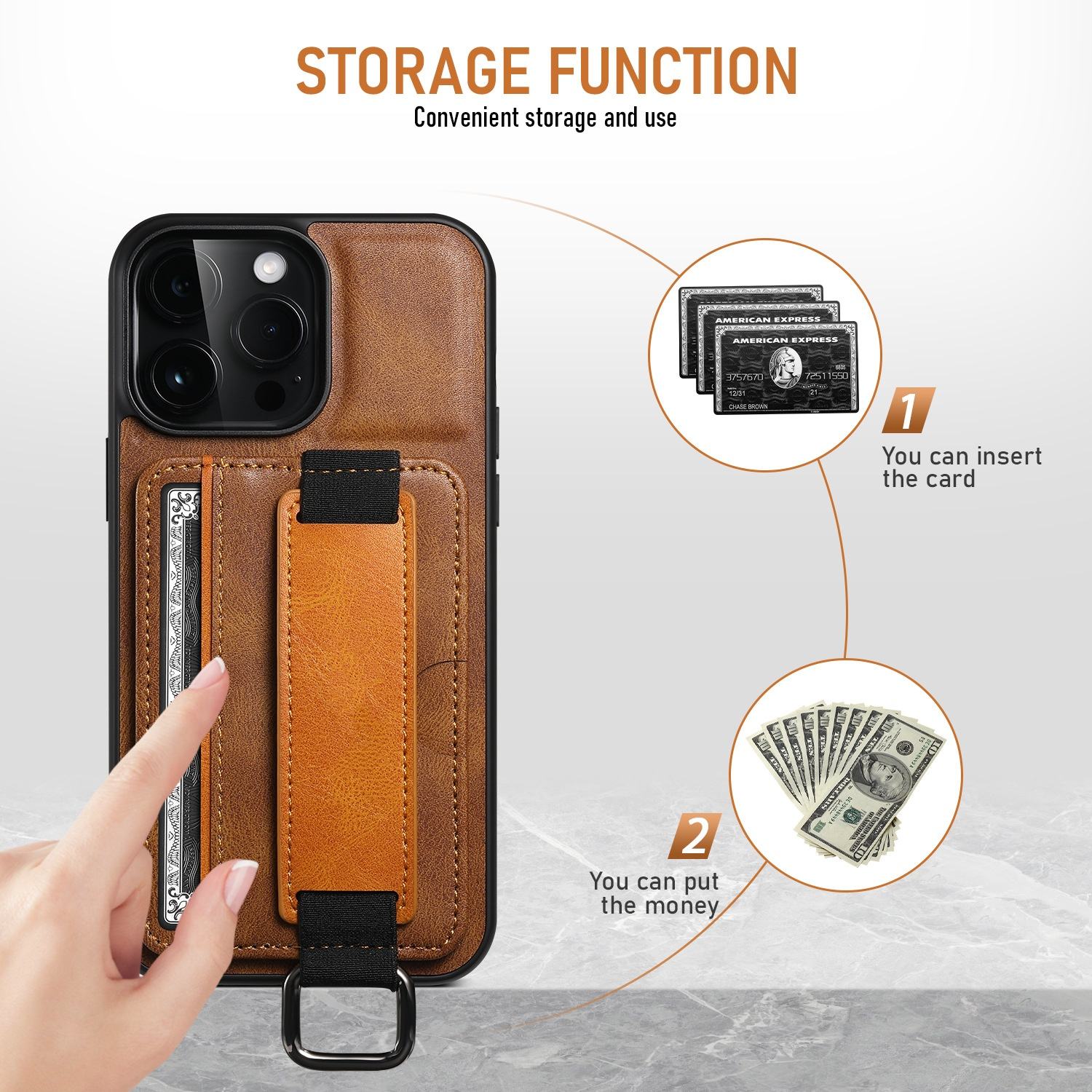 StrapWallet Case For iPhone