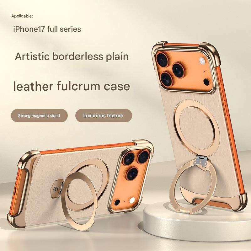 Minimilistic Leather Case For iPhone