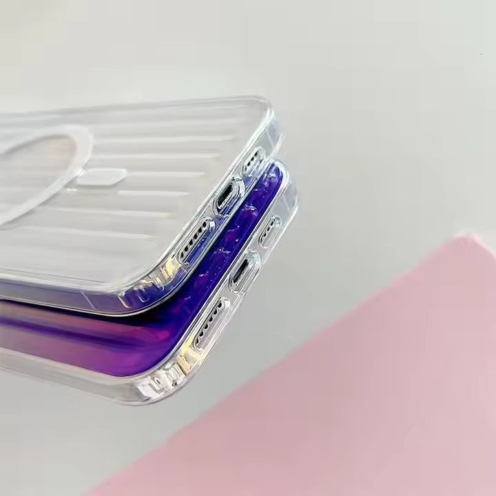 Aurora Colors Case With MagSafe For iPhone