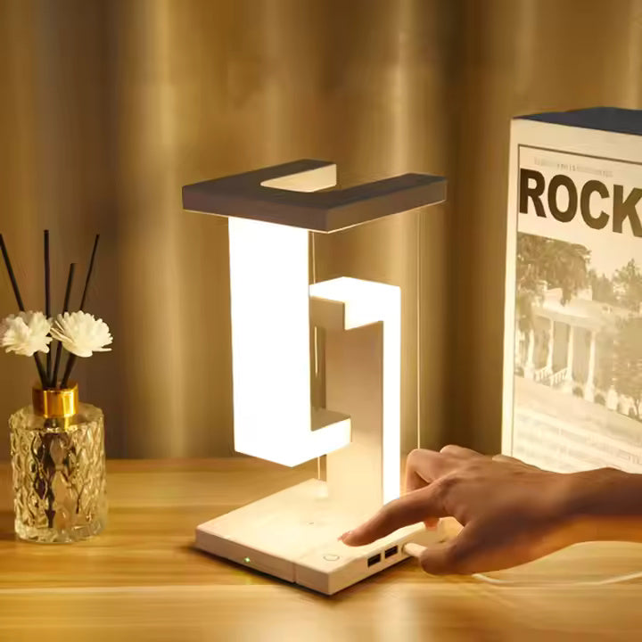 Anti Gravity Reading Desk Light With Wireless Charging