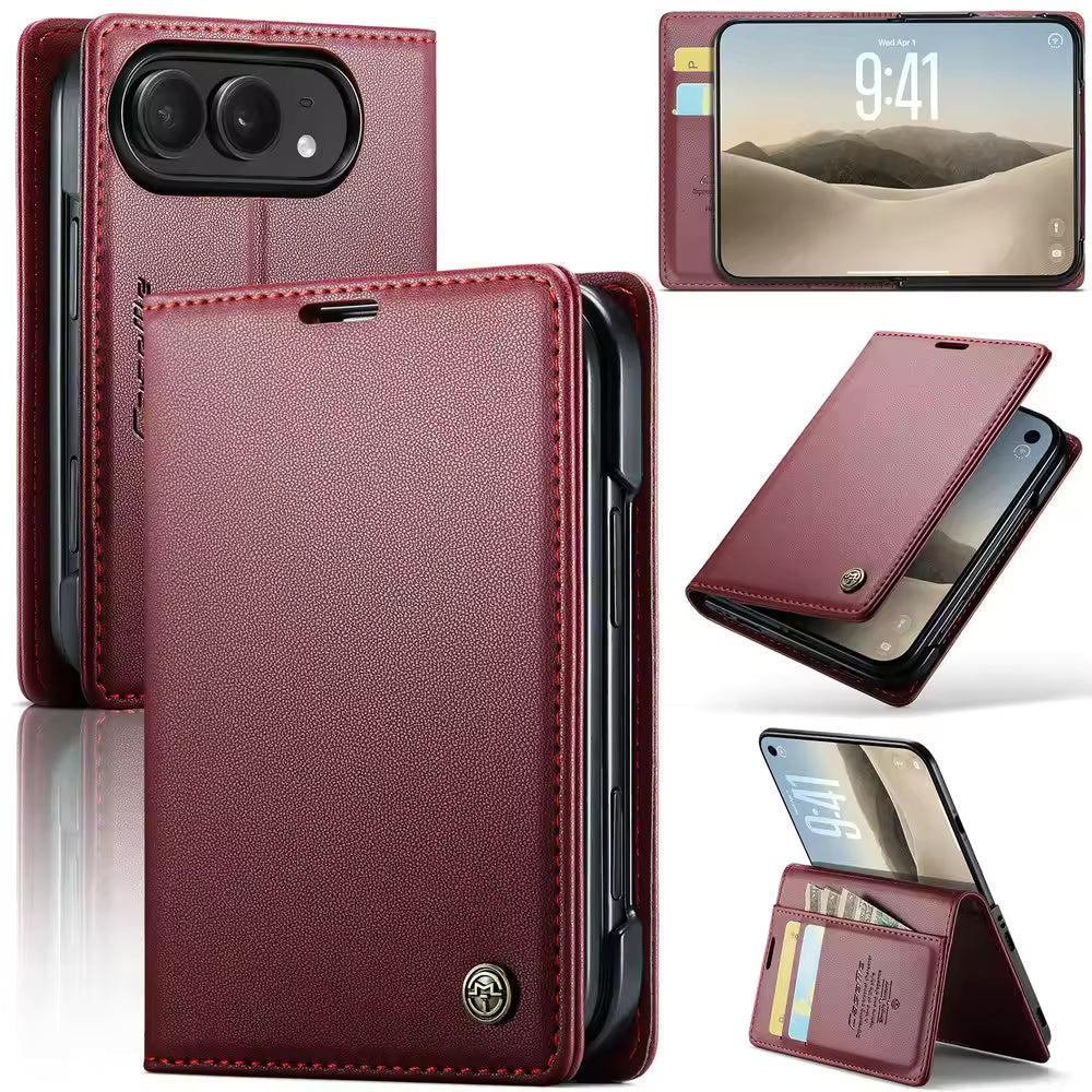 Professional Flip Wallet Case For iPhone