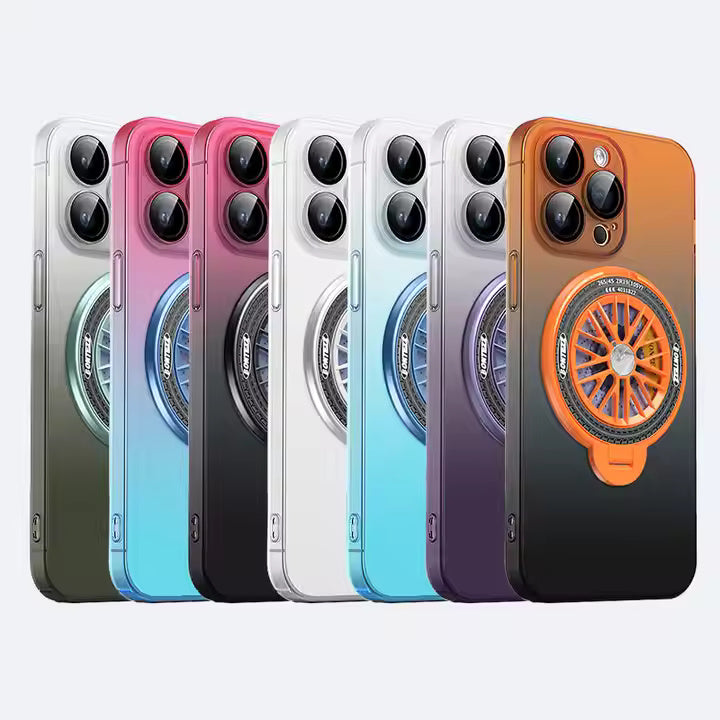 Sport Wheel Kickstand Design Case For iPhone