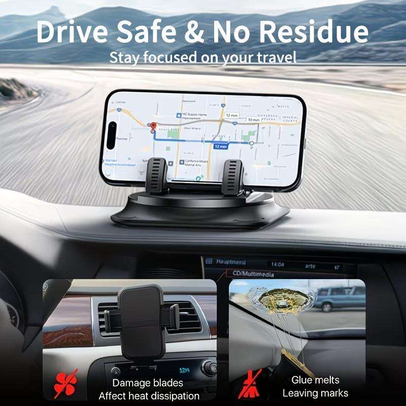 DashMount Rotating Car Phone Holder