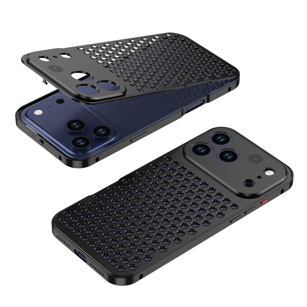 Pop-Up Aluminum Alloy Heat Dissipation Case for iPhone