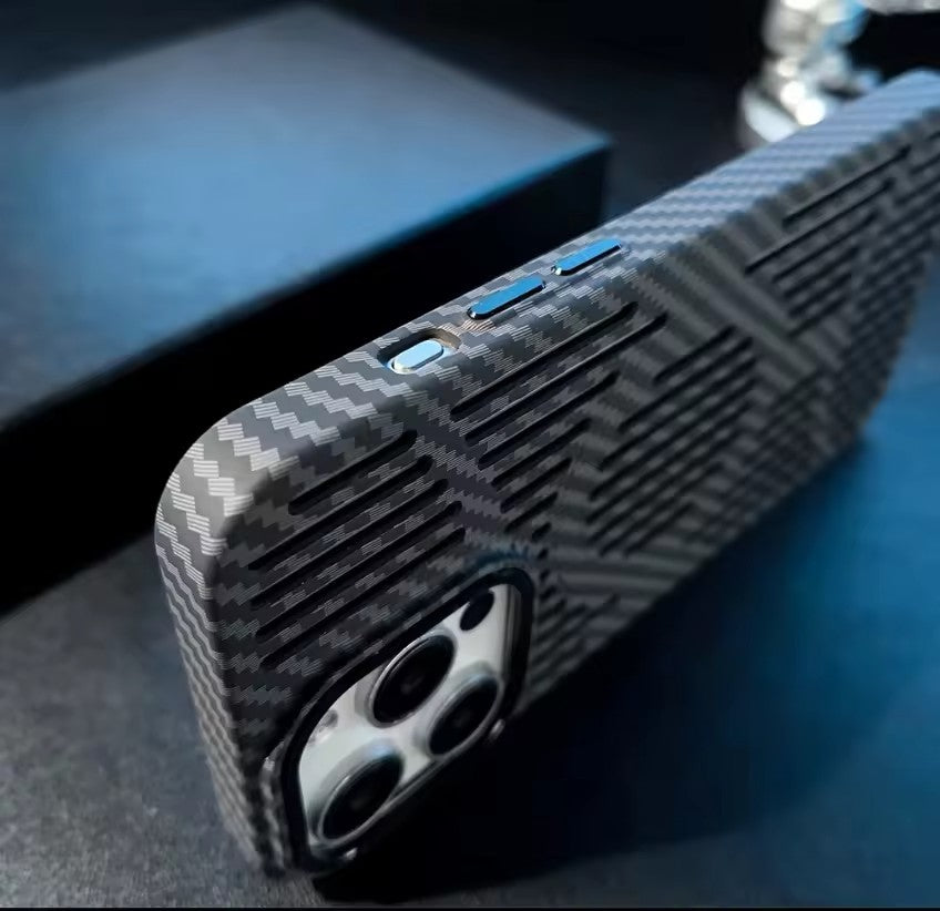 Business Carbon Fiber Heat Dissipation Case