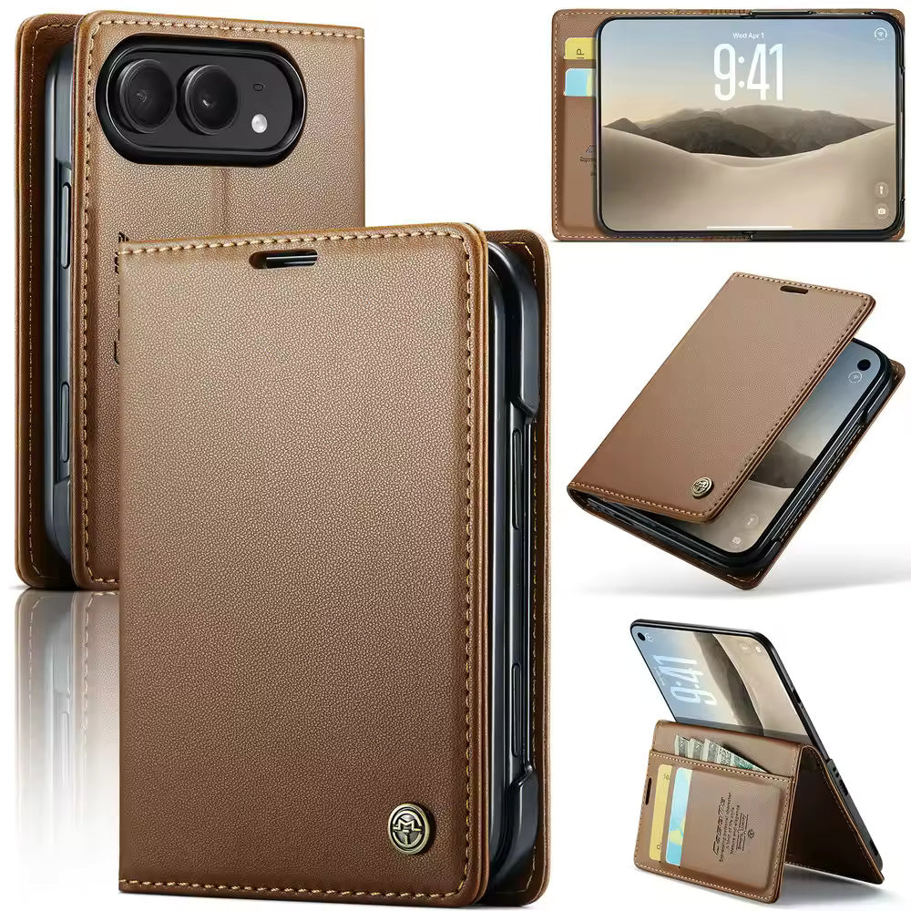 Professional Flip Wallet Case For iPhone