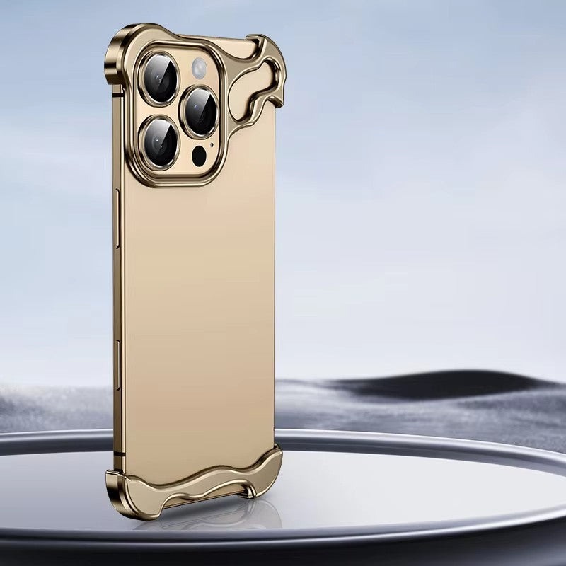 Luxury Minimilistic Case With Camera Ring for iPhone