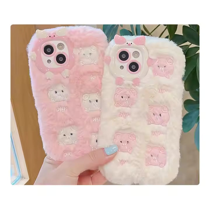 FurryPig Design Case For iPhone