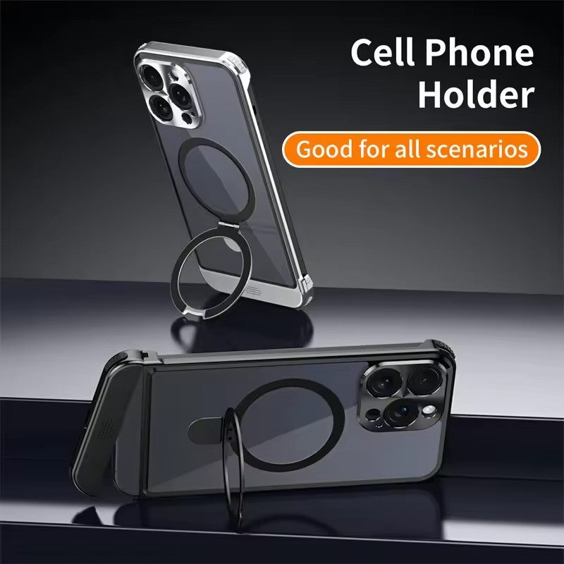 Luxury Minimilistic Case With Camera Ring for iPhone