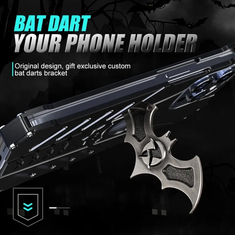 Batman Black Metal High Quality Shell For iPhone