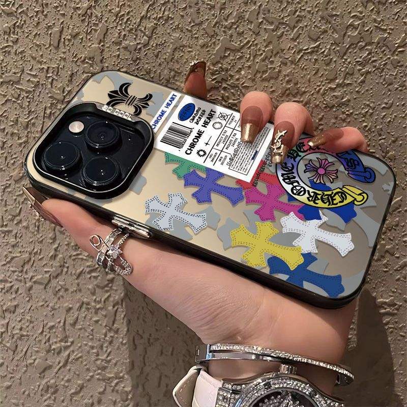 Patchwork Cross Design Case For iPhone