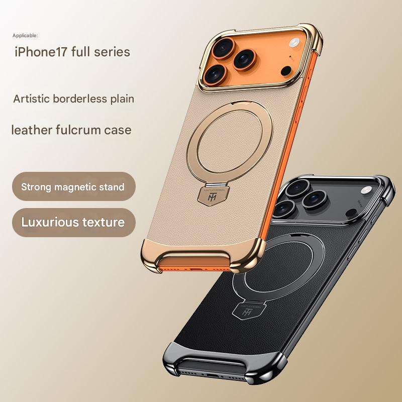 Minimilistic Leather Case For iPhone