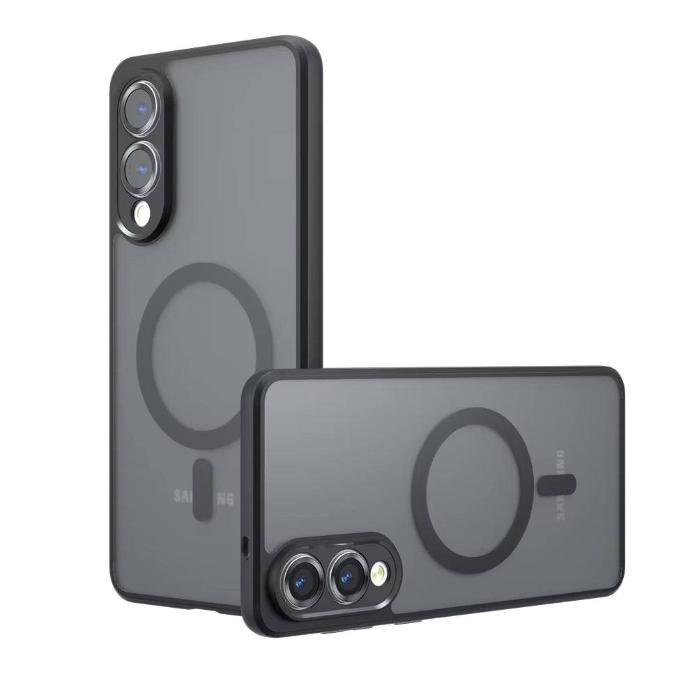 Transparent MagSafe TPU Case For Samsung Edge