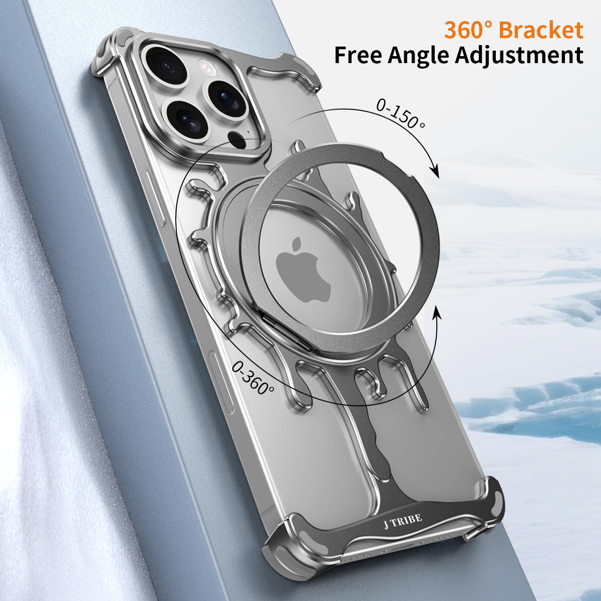 Melting Metal Case For iPhone