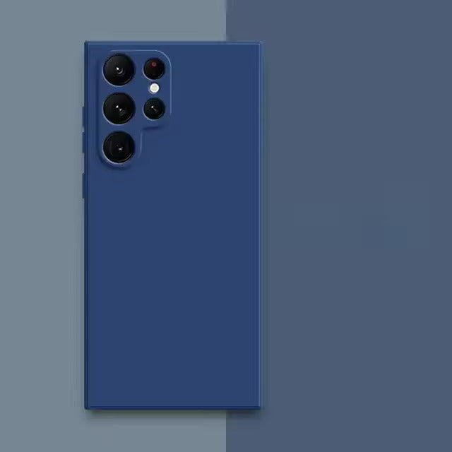 Liquid Silicone Soft-Touch Case For Samsung