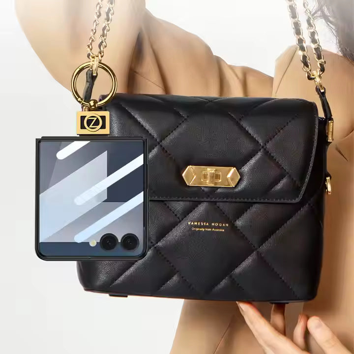 Luxe GoldRIng Case For Samsung Flip