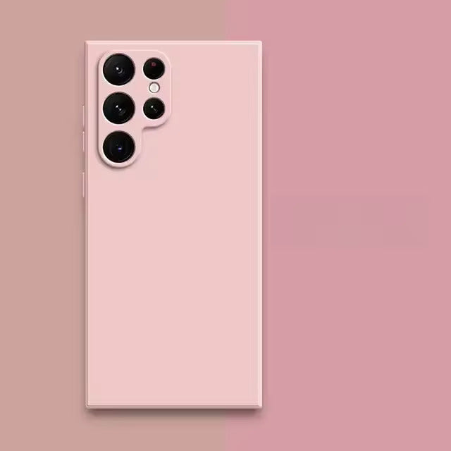 Liquid Silicone Soft-Touch Case For Samsung