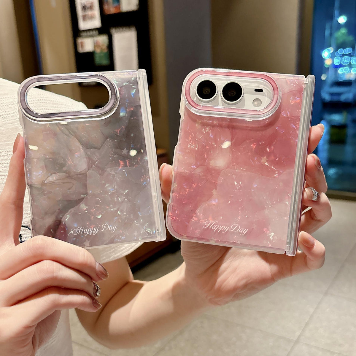 WaterInk Pattern Case For iPhone Duo