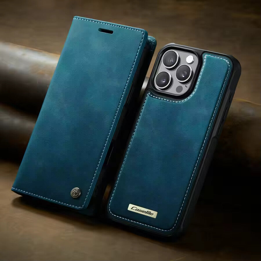 Detachable Flip Wallet Case for iPhone