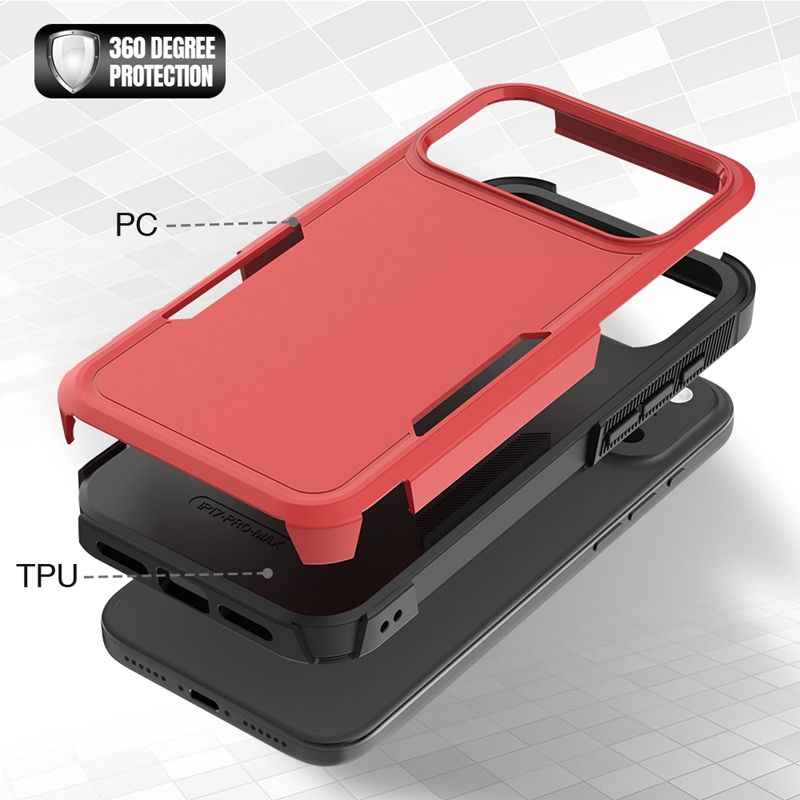 Strong PC+TPU Case For iPhone