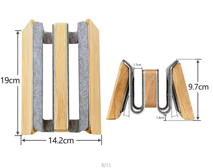 Double Slot Laptop Stand From Auriglo