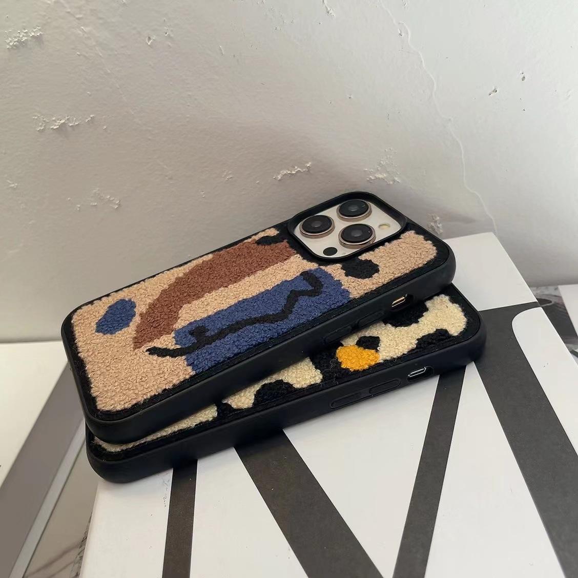 Woolen Art Case For iPhone