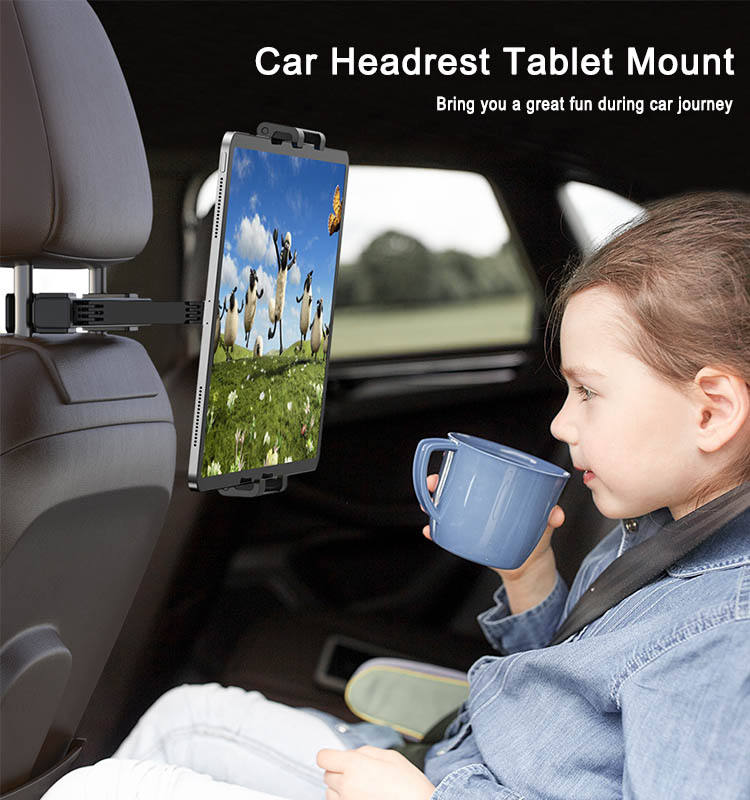 Car Headrest Tablet Mount