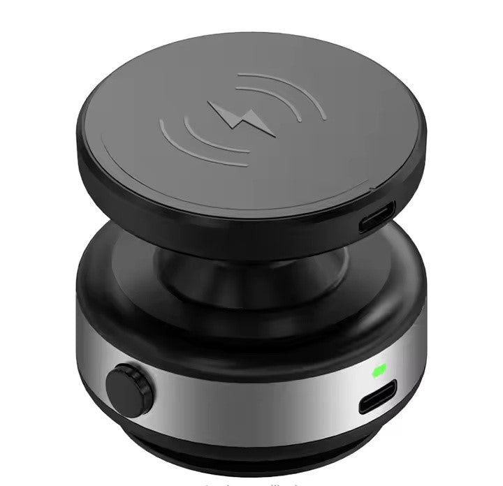 New Vacuum Magnetic Phone Holder With Wireless Charging