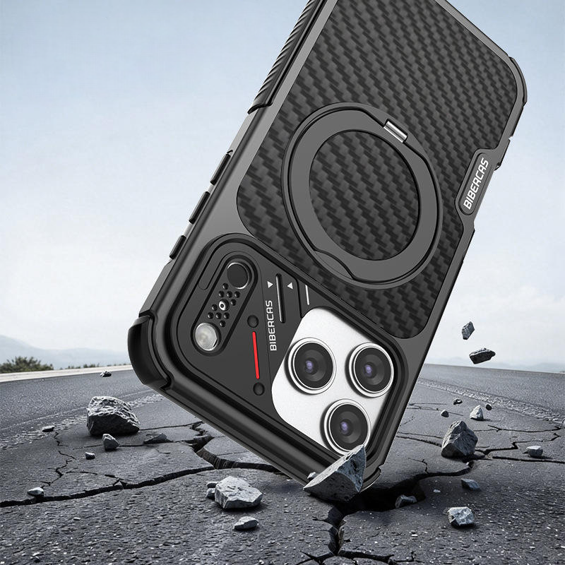 Cyber Rugged Carbon Case For iPhone