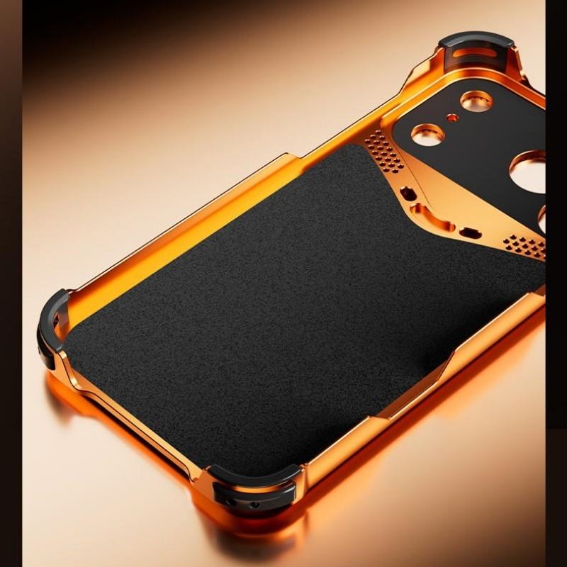 CarbonCore Metal Armor Case For iPhone