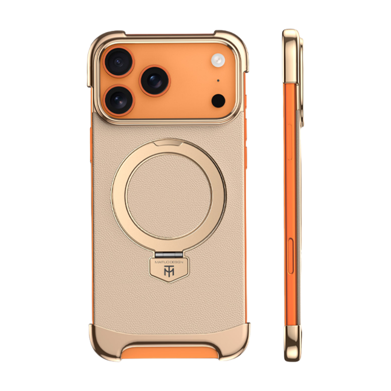 Minimilistic Leather Case For iPhone