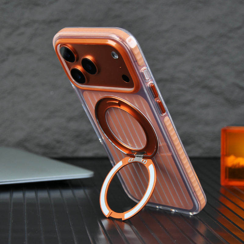Gradient ColorBorder Transparent Case For iPhone