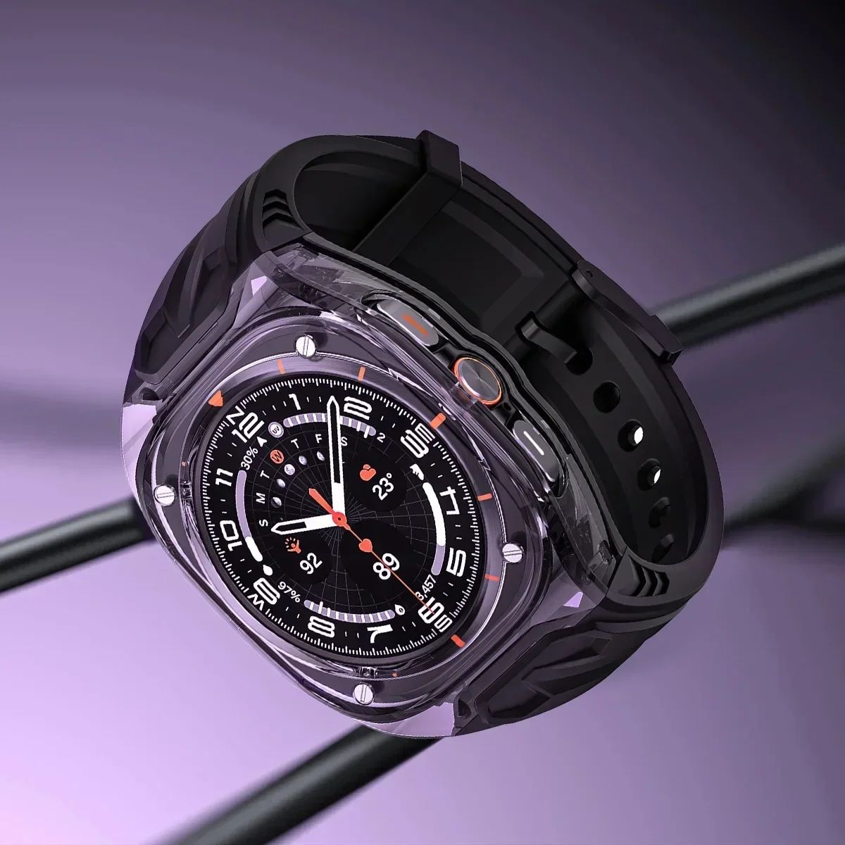 Crystal Clear Edition For Samsung Watch