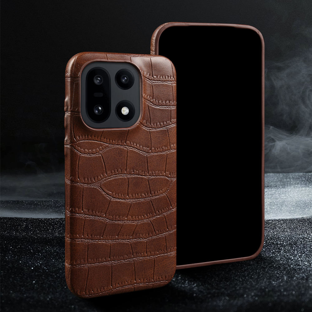 CrocPattern Artificial Leather Case For OnePlus