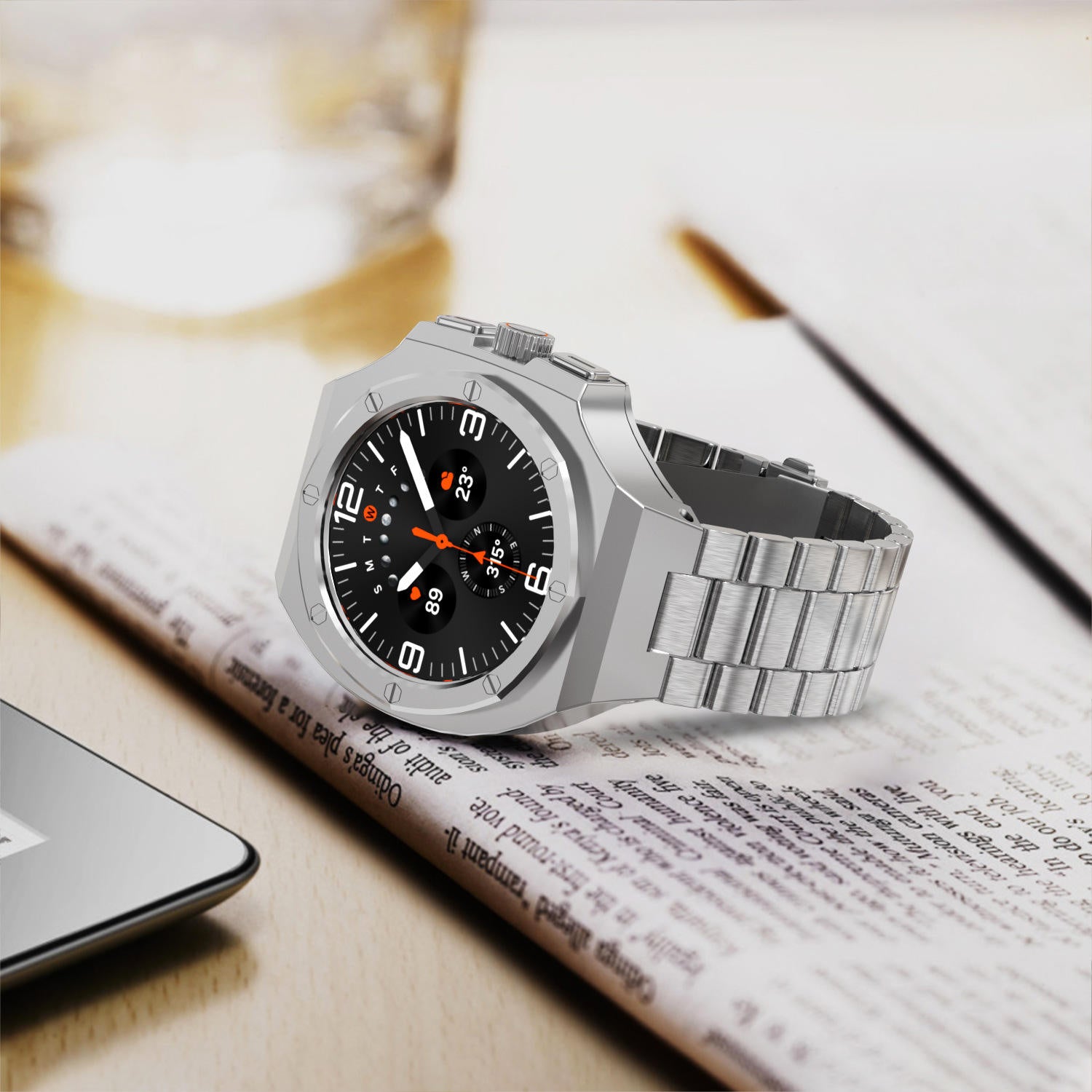 SS Metal Shell For Samsung Watch
