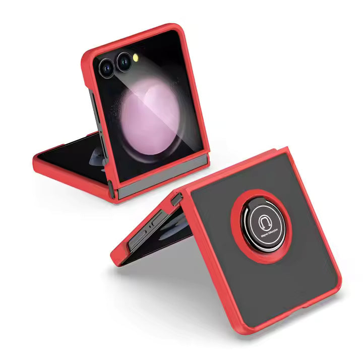 BuiltInMagnet Color Case For Samsung Flip