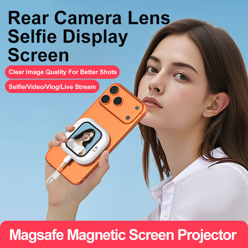 Pocket Vlog Selfie Monitor Screen For iPhone And Android