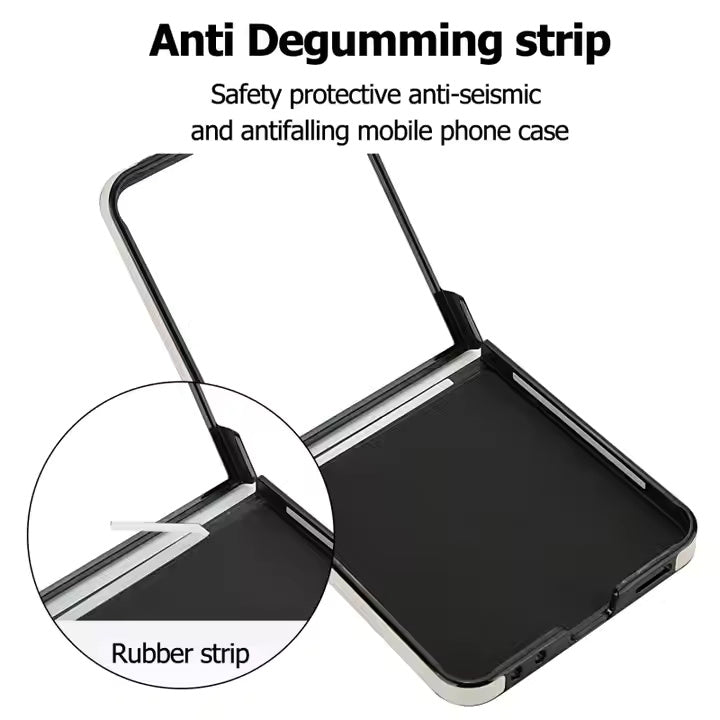 LeatherRIng Case For Samsung Flip